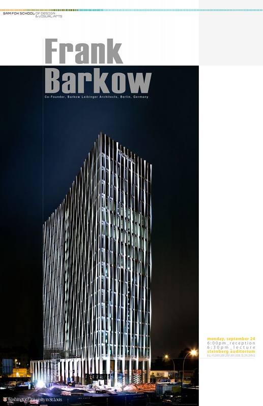 Frank Barkow: Work report 
