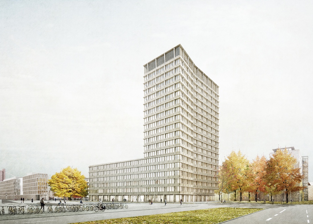 Invited Competition LVR-Hochhaus Köln - 3rd Prize