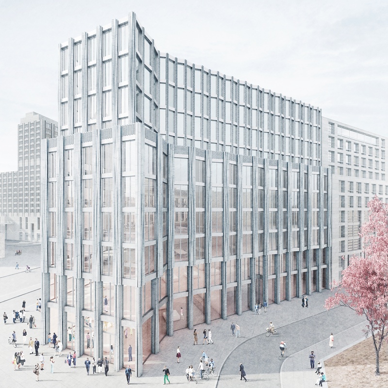 Invited Competition Leipziger Platz Berlin - 2nd Prize
